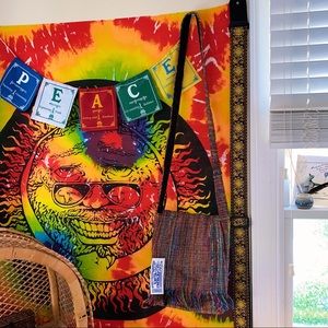 Silk Fringed Flap Bag 💫